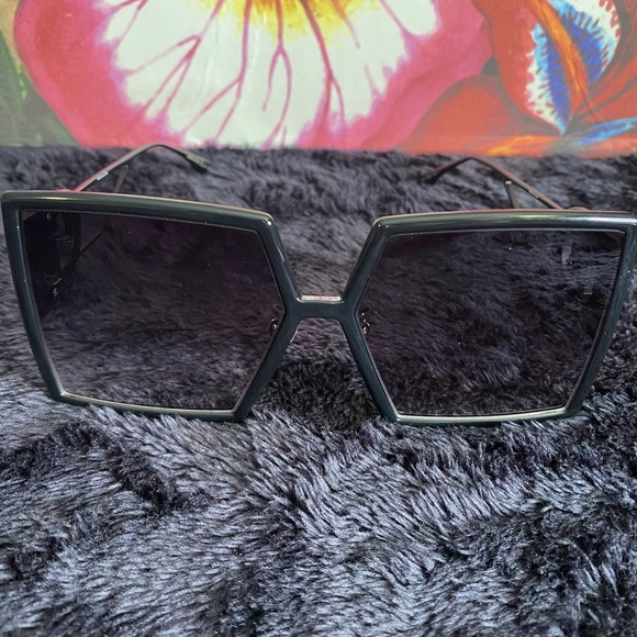 Dior Black Square Sunglasses